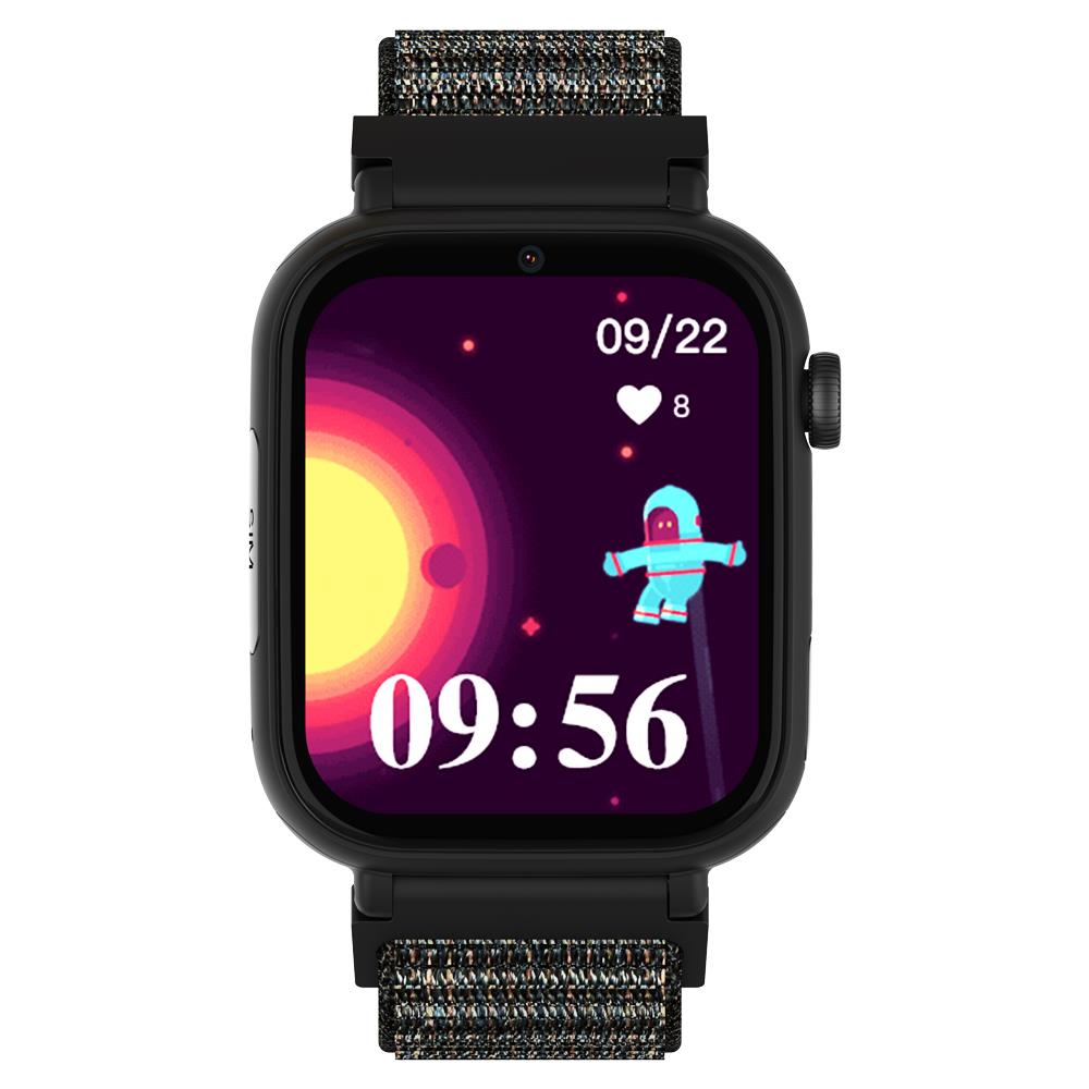 Reloj Smartwatch DCU KIDS PRO, negro + tela negro